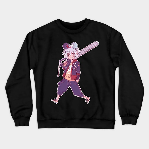 Get Your Ears On Riku Crewneck Sweatshirt by CarolIrvine